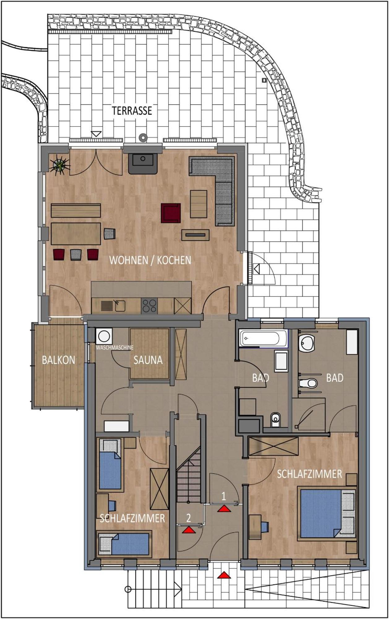 Bergmannstrost 5 Sterne Ferienwohnung Sankt Andreasberg Eksteriør bilde